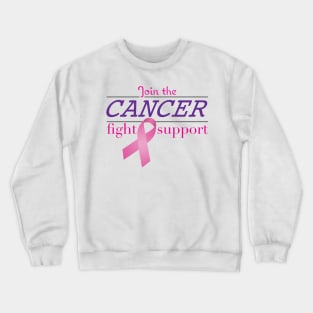 Cancer Support Crewneck Sweatshirt